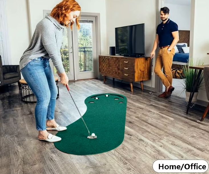 ⛳️  משטח אימון גולף🏌️‍♂️ מקצועי 3מ’ אימון מושלם בבית משרד קמפינג