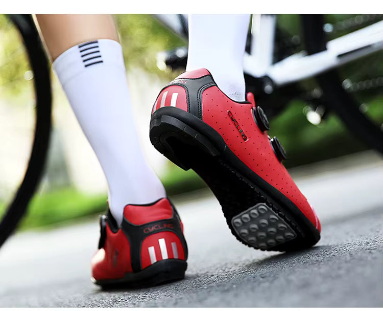 🚴‍♂️נעלי אופניים לגברים ולנשים מדות 36-47  סוליית גומי, נוחות בכביש🚴‍♂️