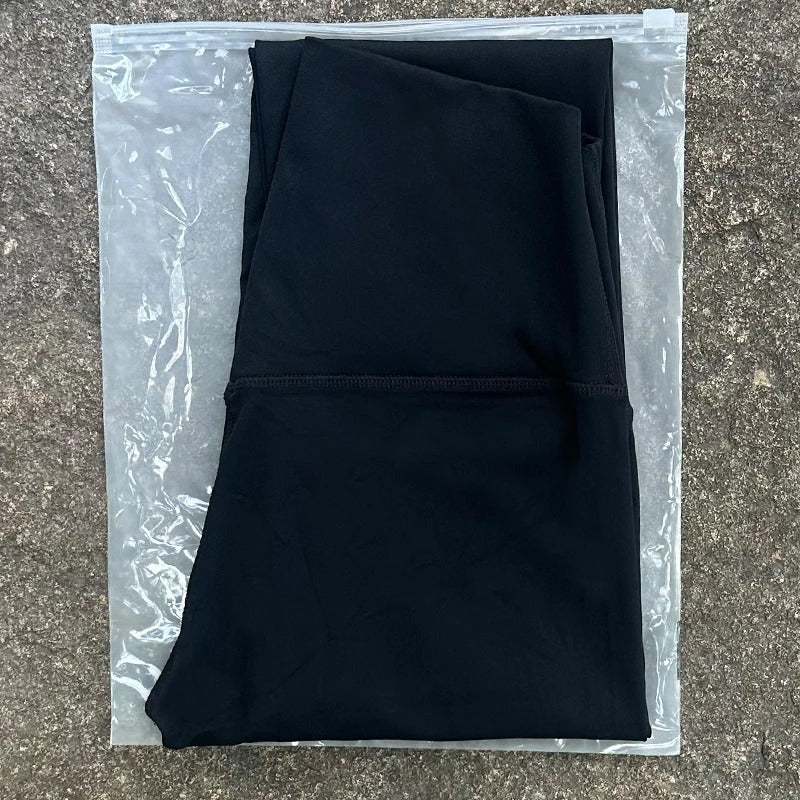 מבצע✨ טייץ ספורט לנשים 29 צבעים גמיש, נושם עם כיס פנימי למפתח סלולרי