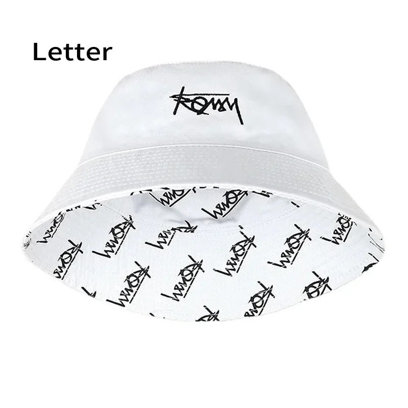 כובע דלי דו-צדדי לגברים ולנשים  כובע קיץ אופנתי עם מצחייה להגנה מהשמש