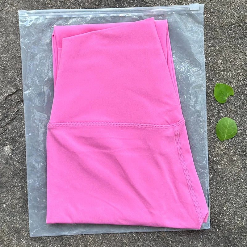 מבצע✨ טייץ ספורט לנשים 29 צבעים גמיש, נושם עם כיס פנימי למפתח סלולרי