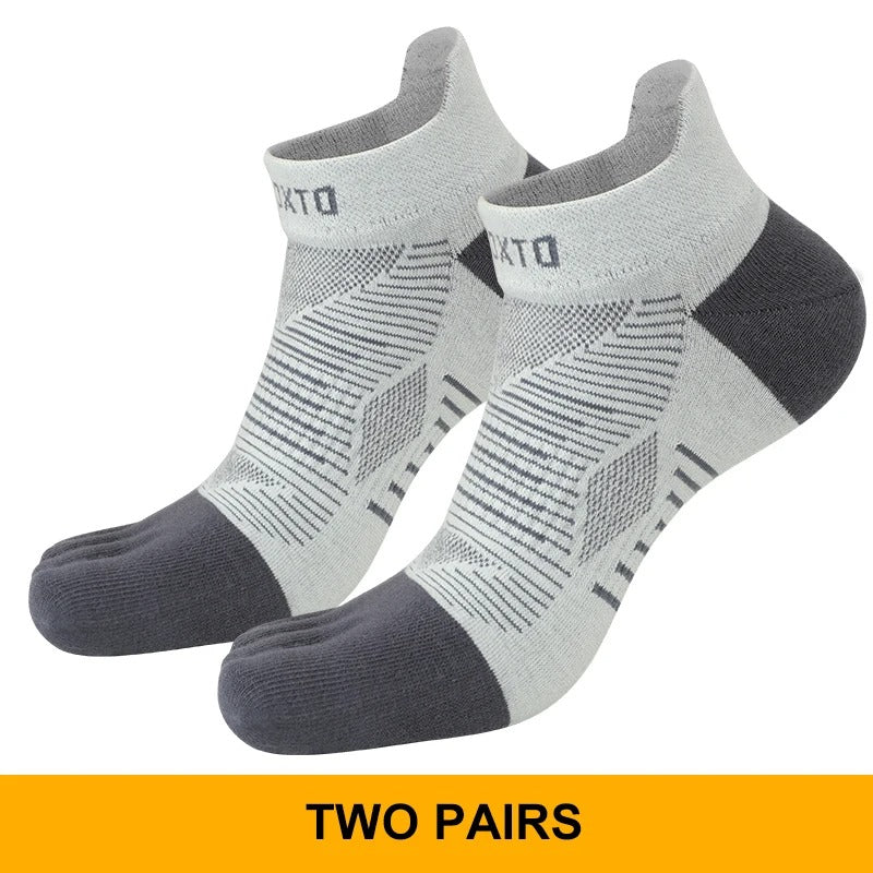 זוג גרבי פרימיום 5 אצבעות לנוחות מקסימלית גברים נשים