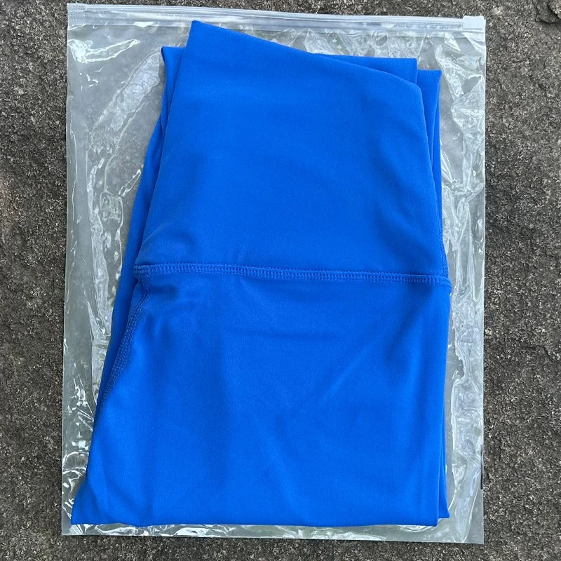 מבצע✨ טייץ ספורט לנשים 29 צבעים גמיש, נושם עם כיס פנימי למפתח סלולרי