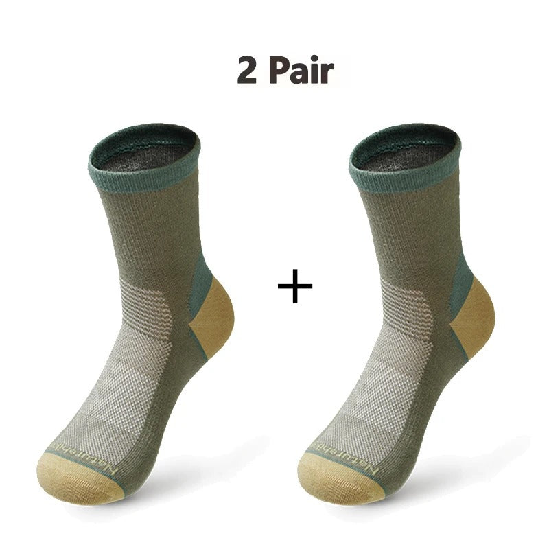 סט גרביים סופר פרימיום טיולים קמפינג וספורט חוץ