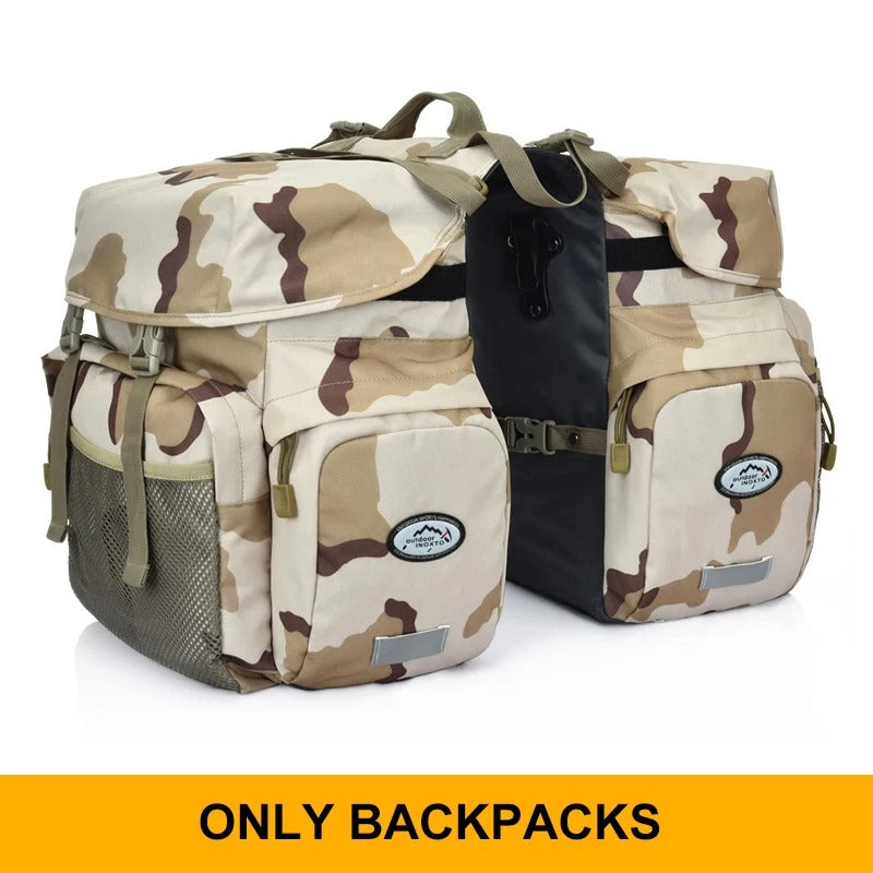 תיק אוכף פרימיום לאופניים🚴ולאופנוע🏍️עמיד למים עם כיסוי גשם