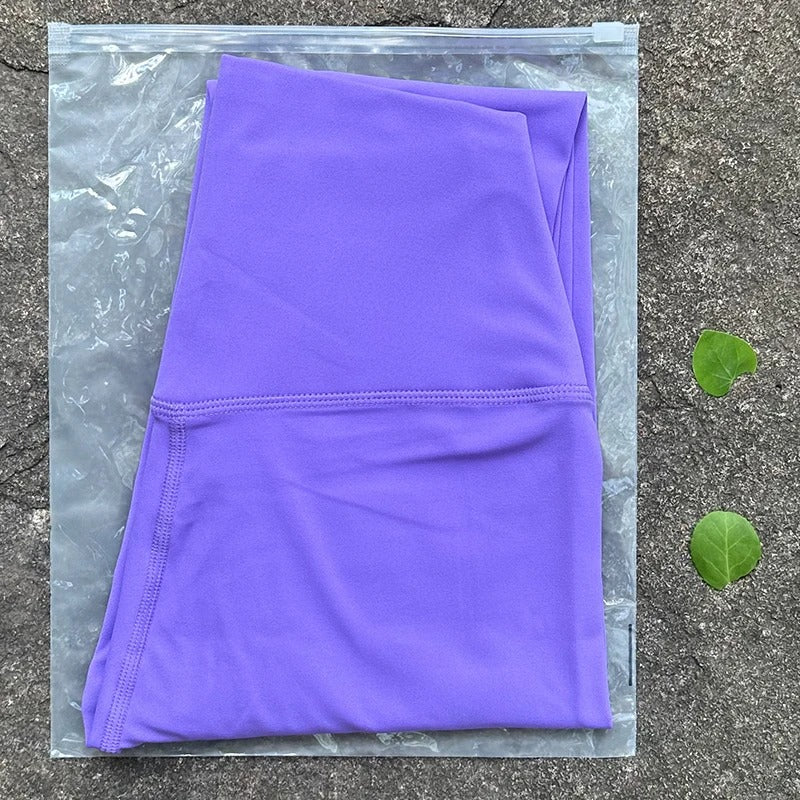 מבצע✨ טייץ ספורט לנשים 29 צבעים גמיש, נושם עם כיס פנימי למפתח סלולרי