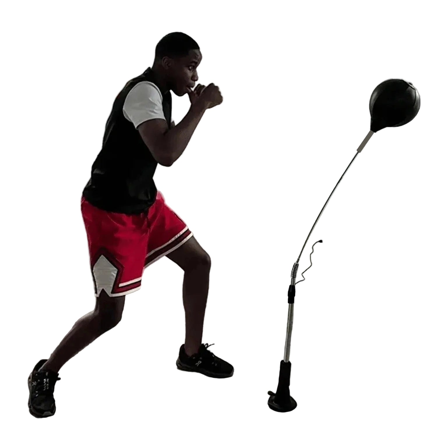 ציוד כושר לבית ולאגרוף שק רפלקס לאימוני מהירות ודיוק