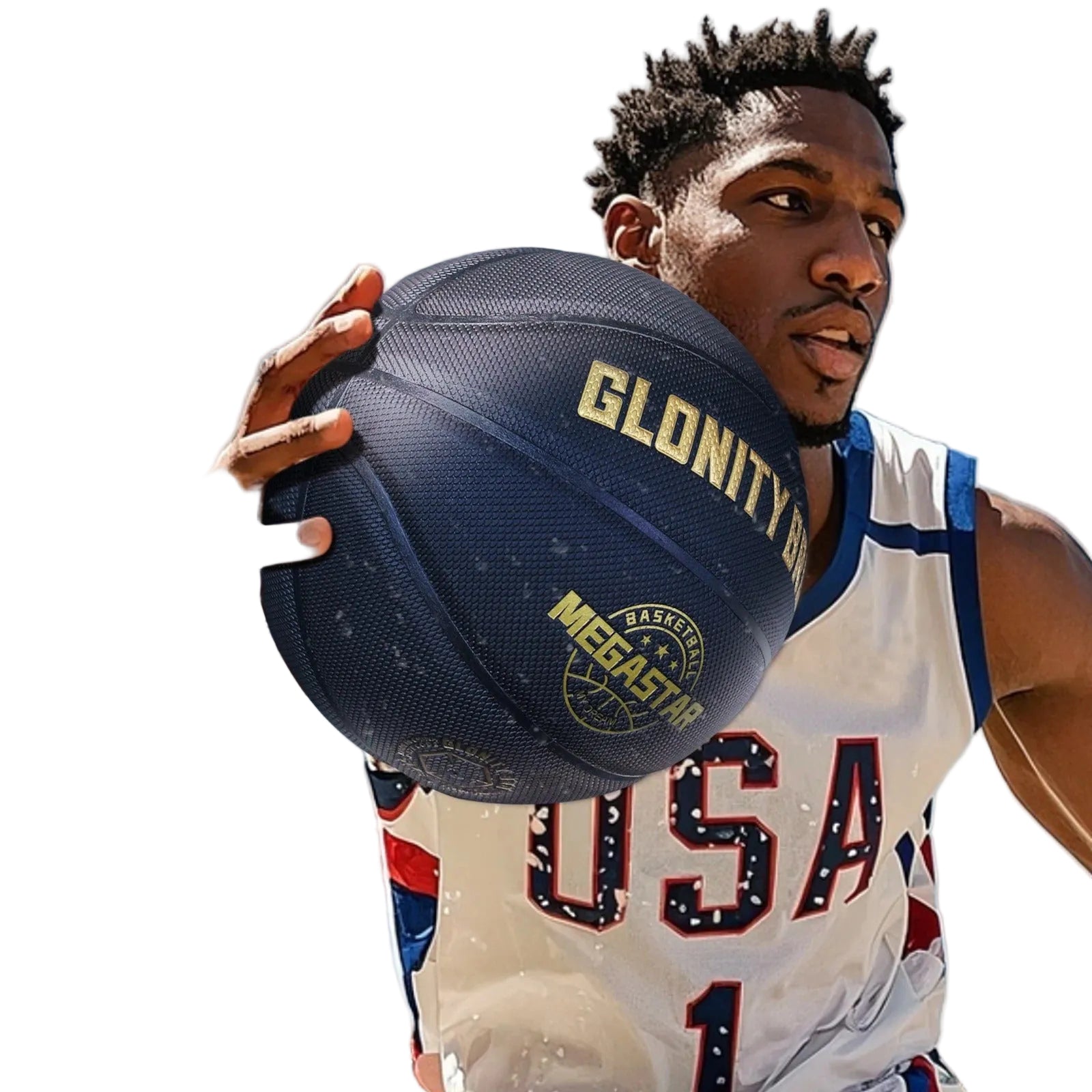 כדורסל אימון מקצועי שחור-זהב 🖤💛גודל 5, 6