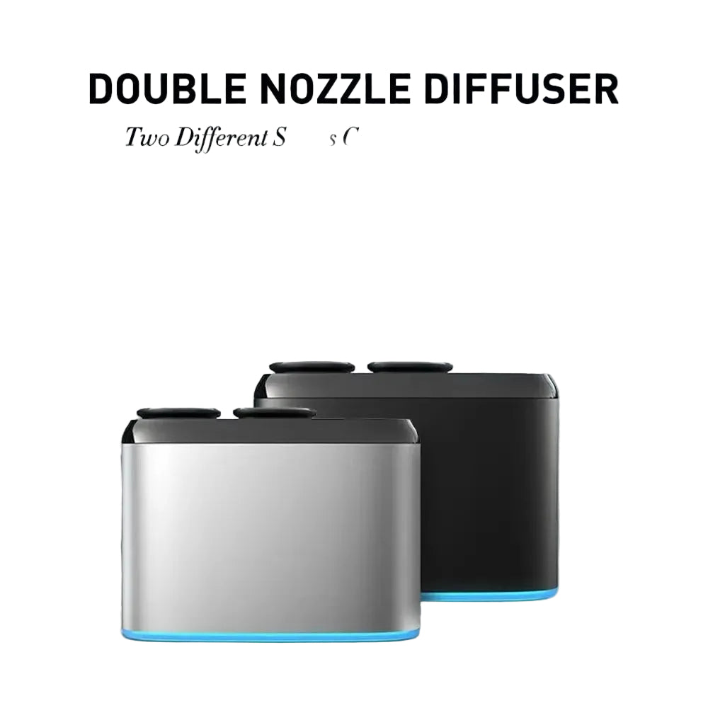 מפיץ שמן ארומה דו־פייתי מקצועי🌿 לחות, ריח והרפיה בבית או במשרד