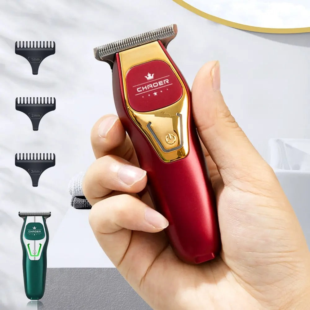✂️ מיני מכונת תספורת נטענת לגברים, ילדים וזקן