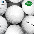 חמישים כדורי⛳️גולף 2 שכבות לאימונים וטורנירים