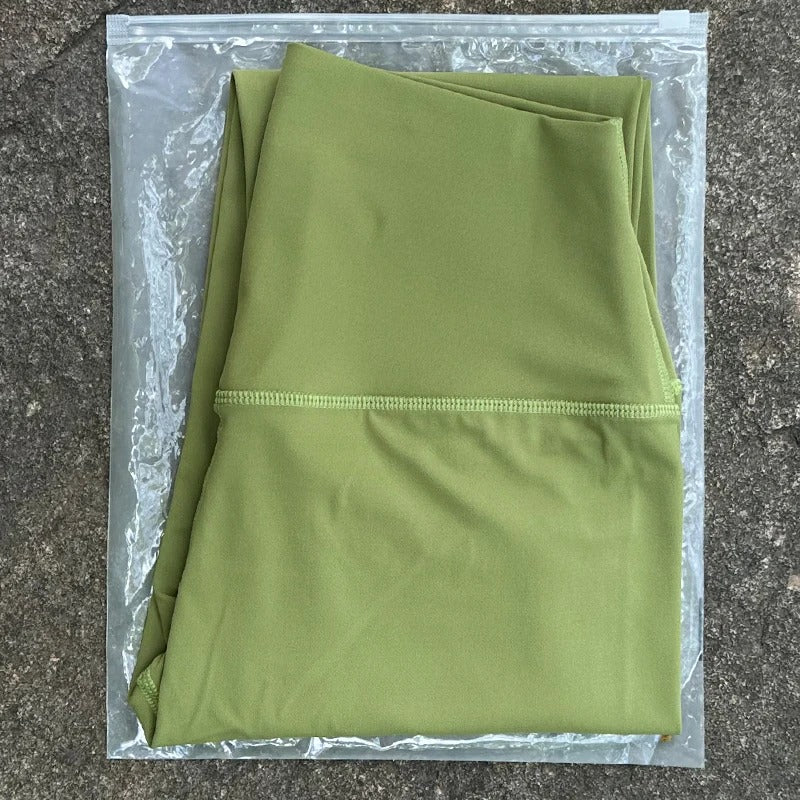 מבצע✨ טייץ ספורט לנשים 29 צבעים גמיש, נושם עם כיס פנימי למפתח סלולרי