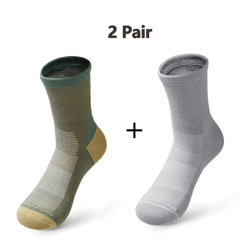 סט גרביים סופר פרימיום טיולים קמפינג וספורט חוץ