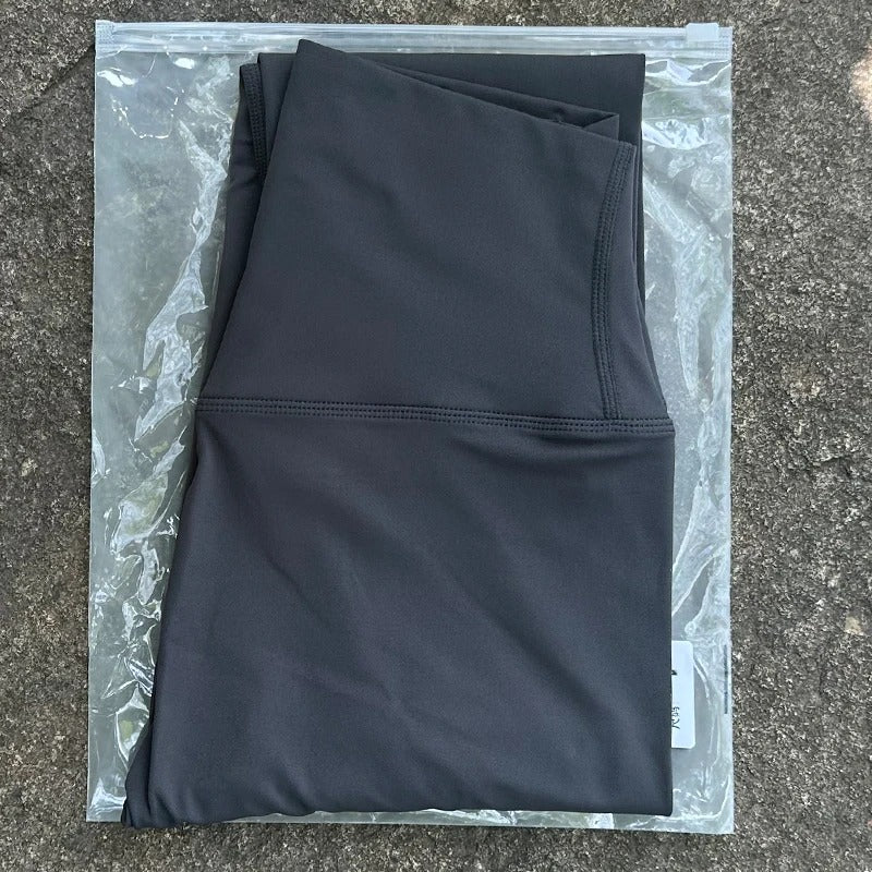 מבצע✨ טייץ ספורט לנשים 29 צבעים גמיש, נושם עם כיס פנימי למפתח סלולרי