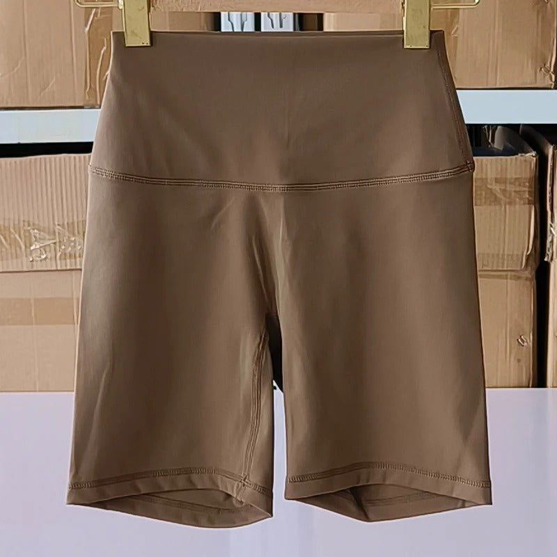 טייץ 🔥 שורטס ספורט לנשים 23 צבעים אורך קצר, מותן גבוהה, מתאים ליוגה, ריצה ואימון