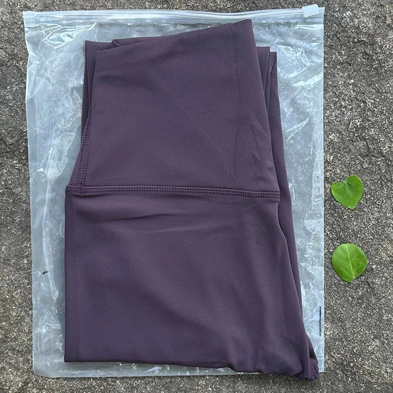 מבצע✨ טייץ ספורט לנשים 29 צבעים גמיש, נושם עם כיס פנימי למפתח סלולרי