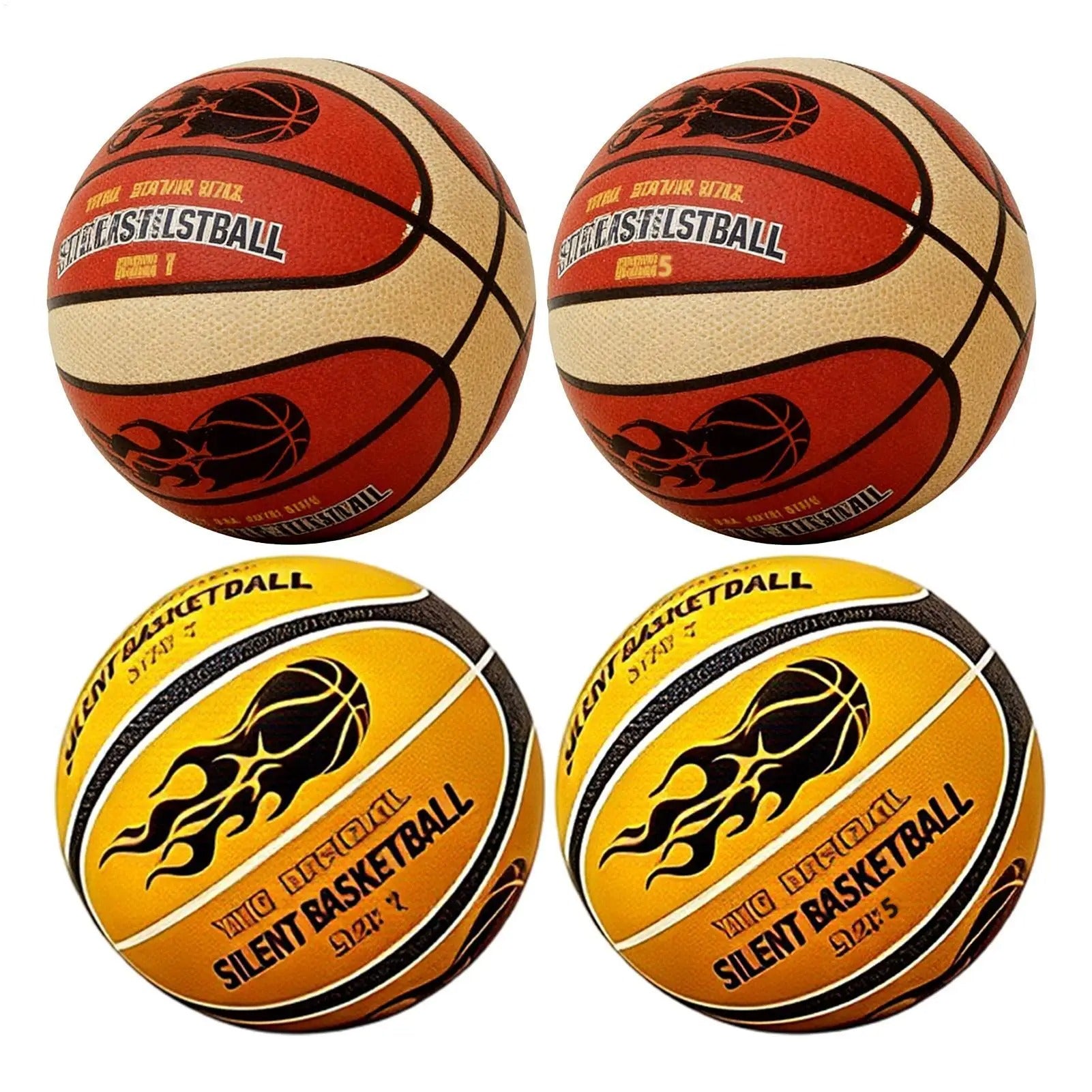 כדורסל שקט לאימון בבית 🔇גודל 🏀5