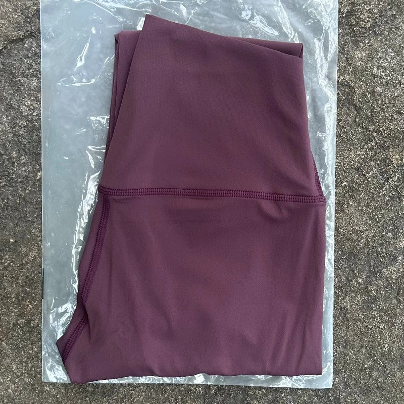 מבצע✨ טייץ ספורט לנשים 29 צבעים גמיש, נושם עם כיס פנימי למפתח סלולרי