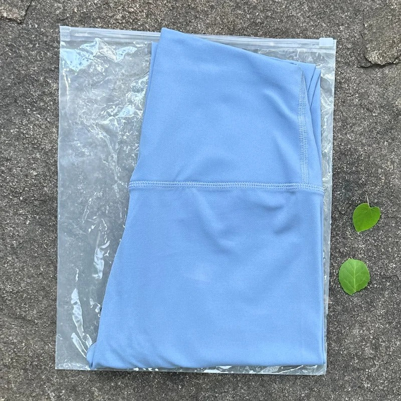 מבצע✨ טייץ ספורט לנשים 29 צבעים גמיש, נושם עם כיס פנימי למפתח סלולרי