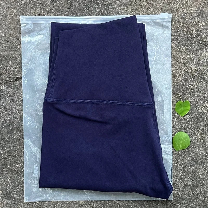 מבצע✨ טייץ ספורט לנשים 29 צבעים גמיש, נושם עם כיס פנימי למפתח סלולרי