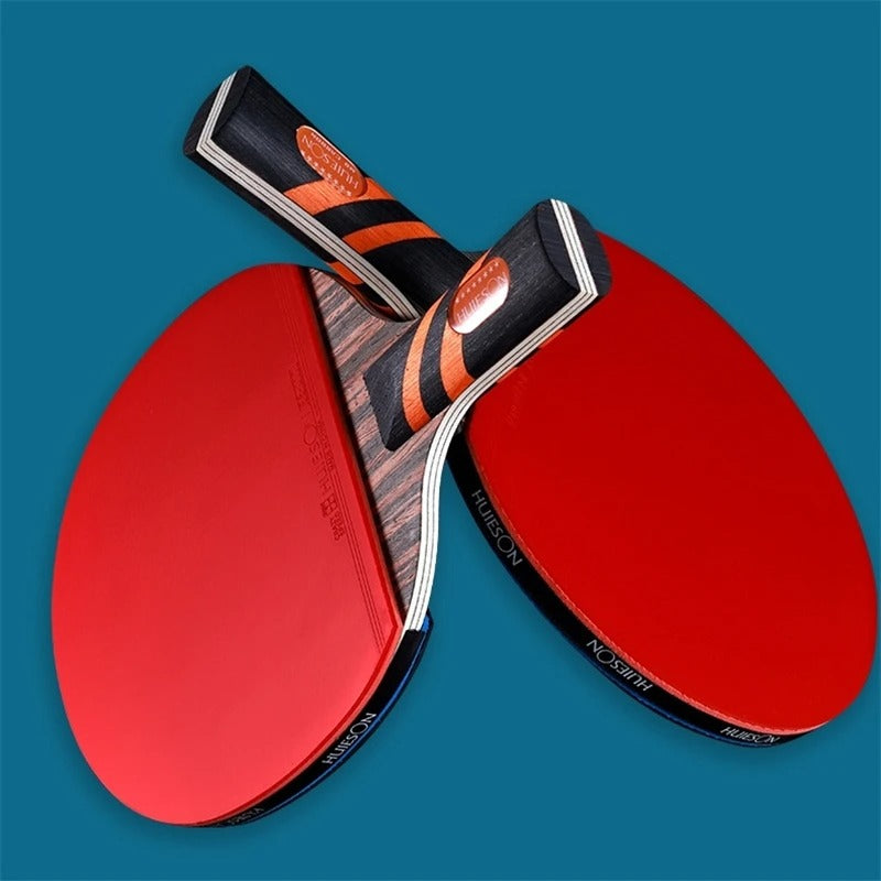 סט 2 מחבטים לפינג פונג מותג עולמי רמה 8 כוכבים 🏓HUIESON