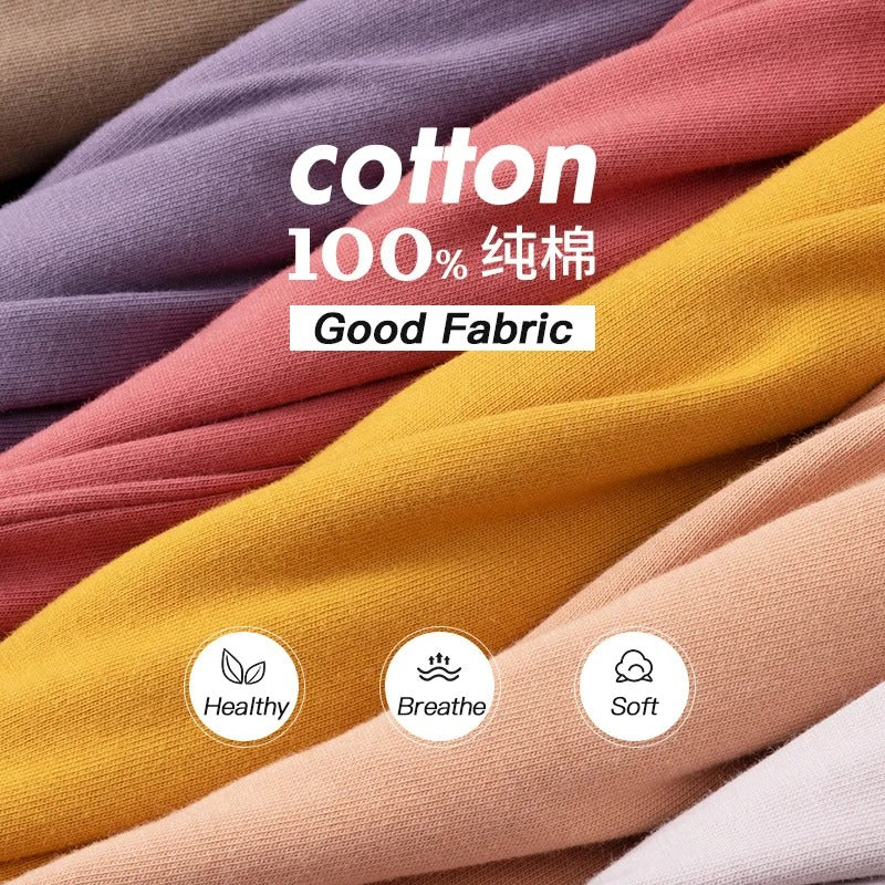 סט 3 חולצת טי מכותנה מסורקת איכותית