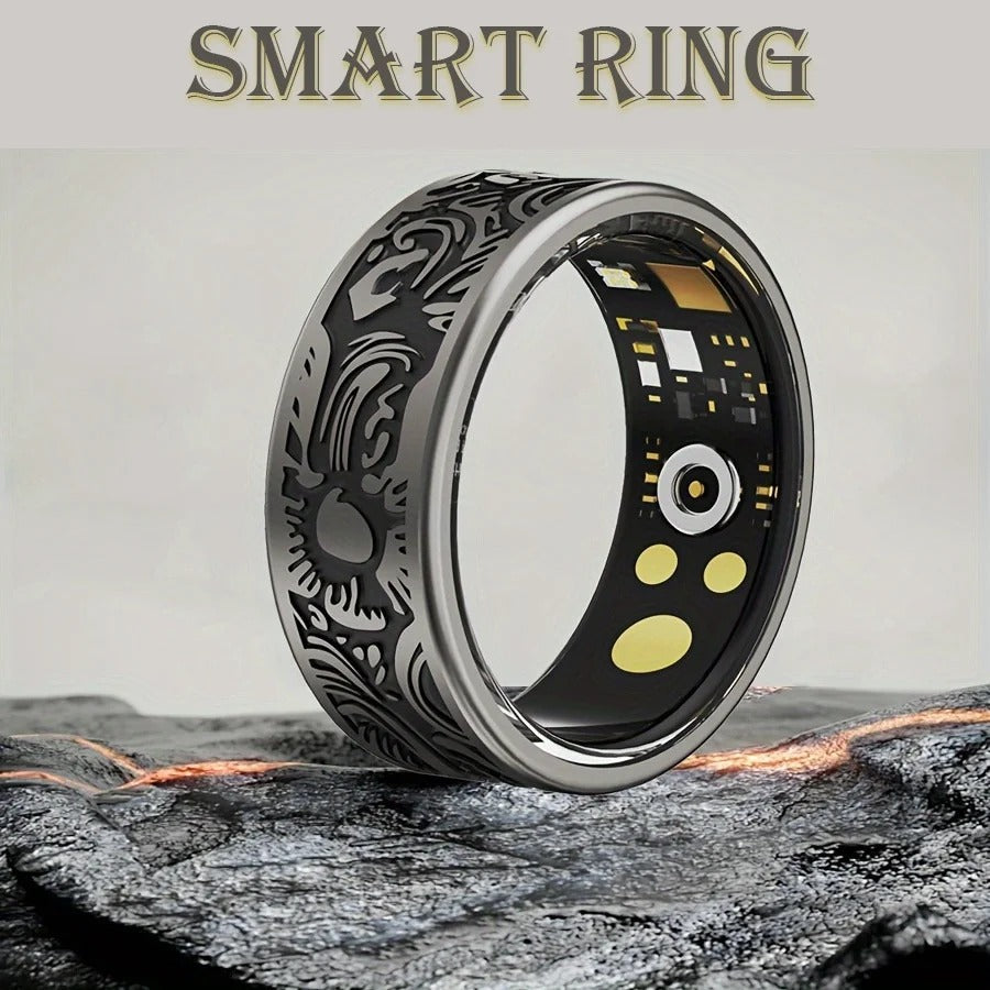 גדג'טים חכמים חדשים 💍 טבעת חכמה לבריאות  מעקב דופק, שינה ופעילות 24/7