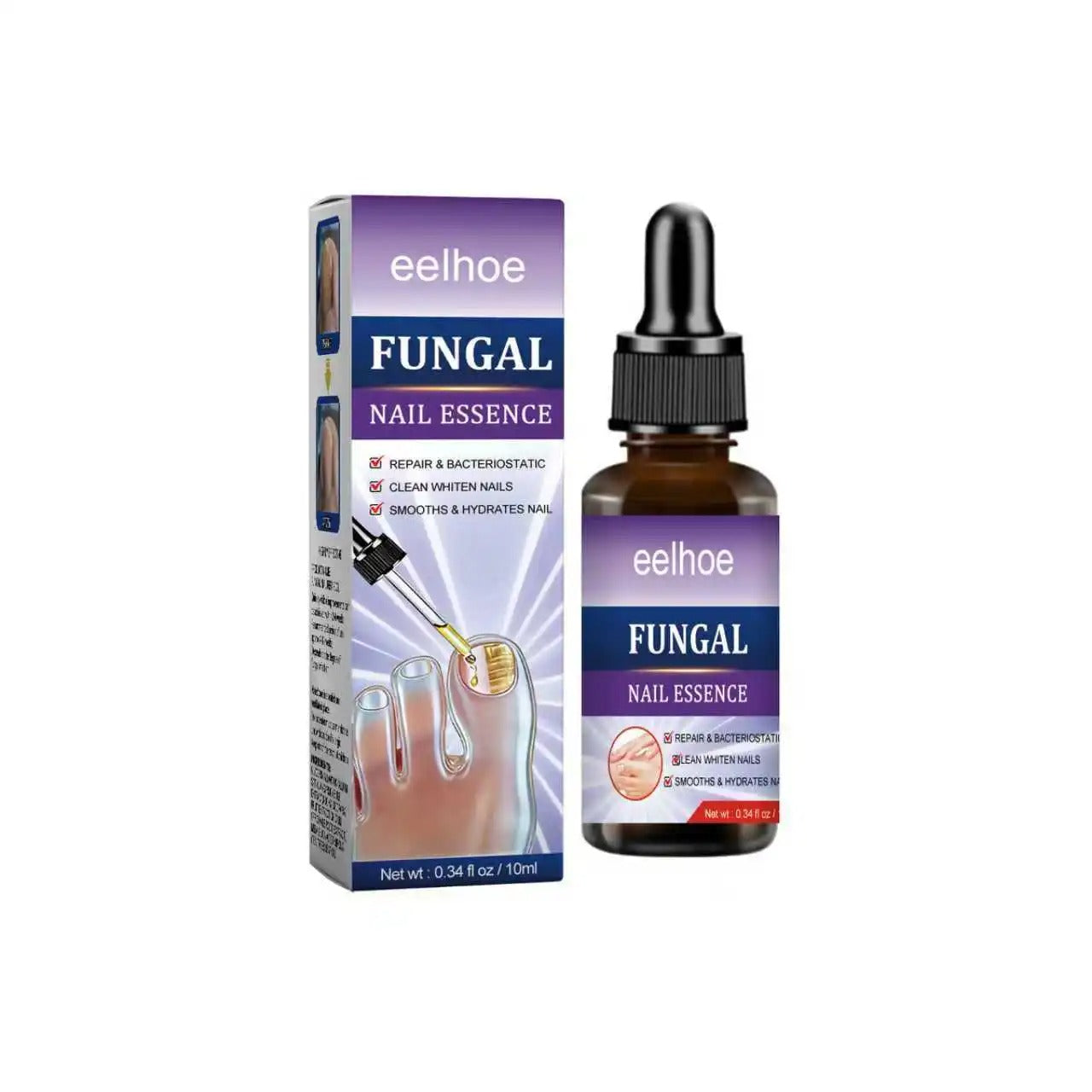 נוזל מניעת פטריות לציפורנים ידים רגלים פורמולה מתקדמת לציפורנים יפות ובריאות