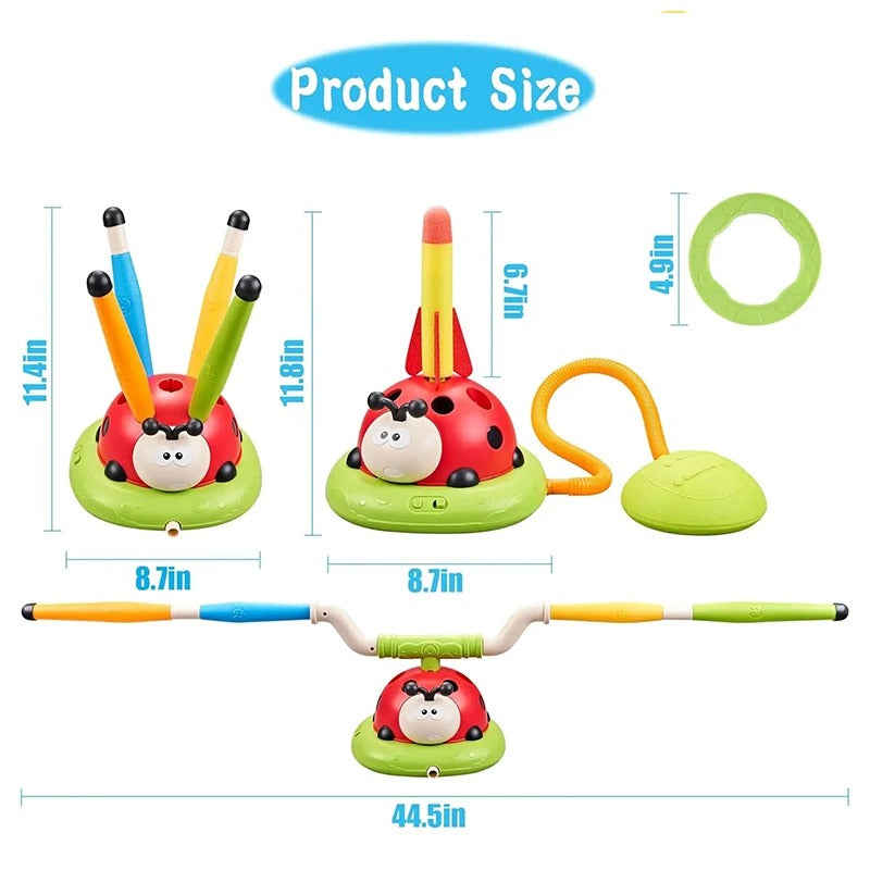צעצוע החיפושית הרב-תכליתי 4 משחקים ב 1  להורים שרוצים להוציא את הילדים מהמסכים