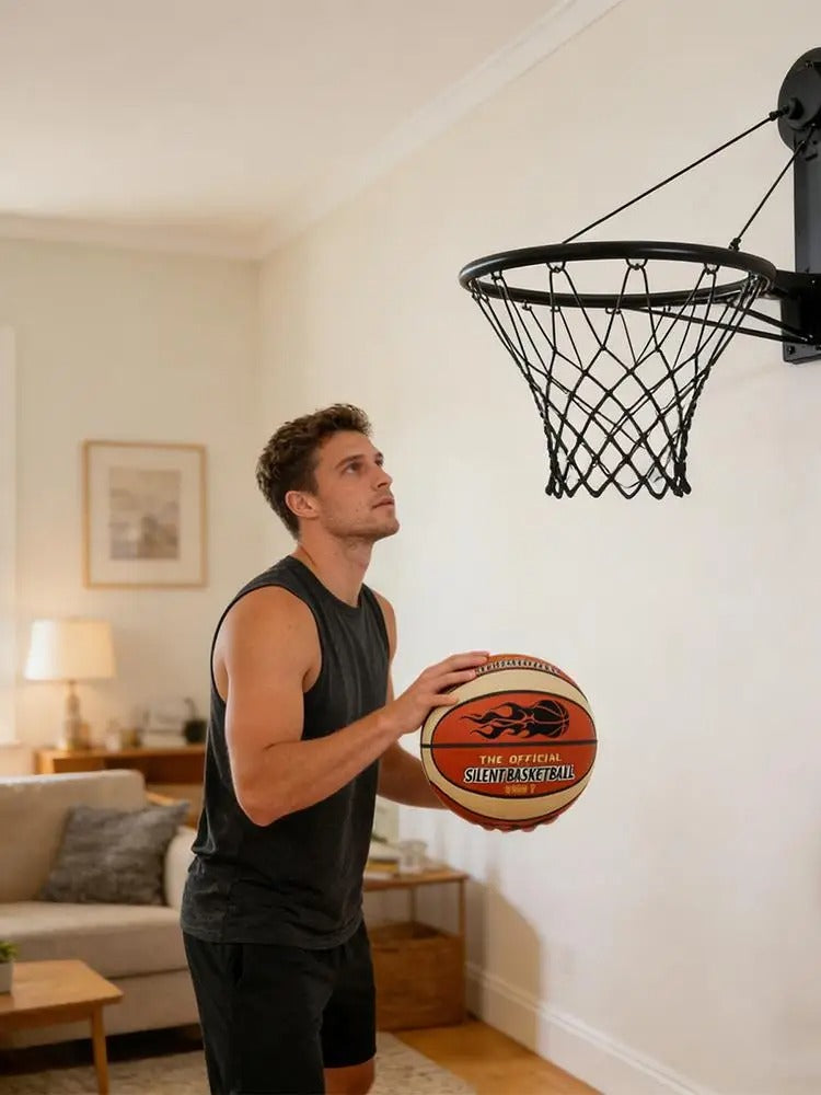 כדורסל שקט לאימון בבית 🔇גודל 🏀5