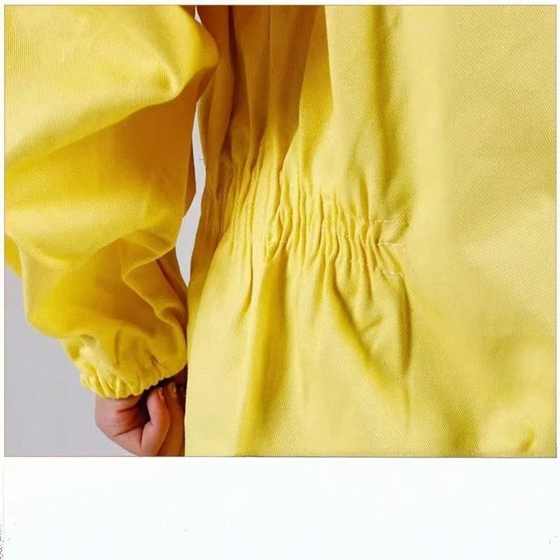 חליפת מגן לילדים נגד דבורים 🐝 כולל כפפות חליפה נושמת ללימוד גידול דבורים