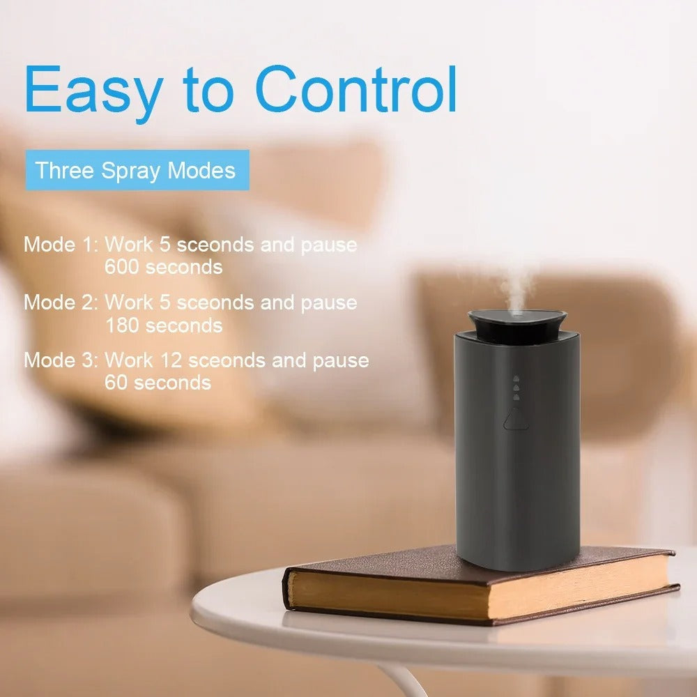 מפיץ ריח מקצועי לרכב 🌿 אקלים מושלם ואוויר נקי עם טעינה יו אס בי