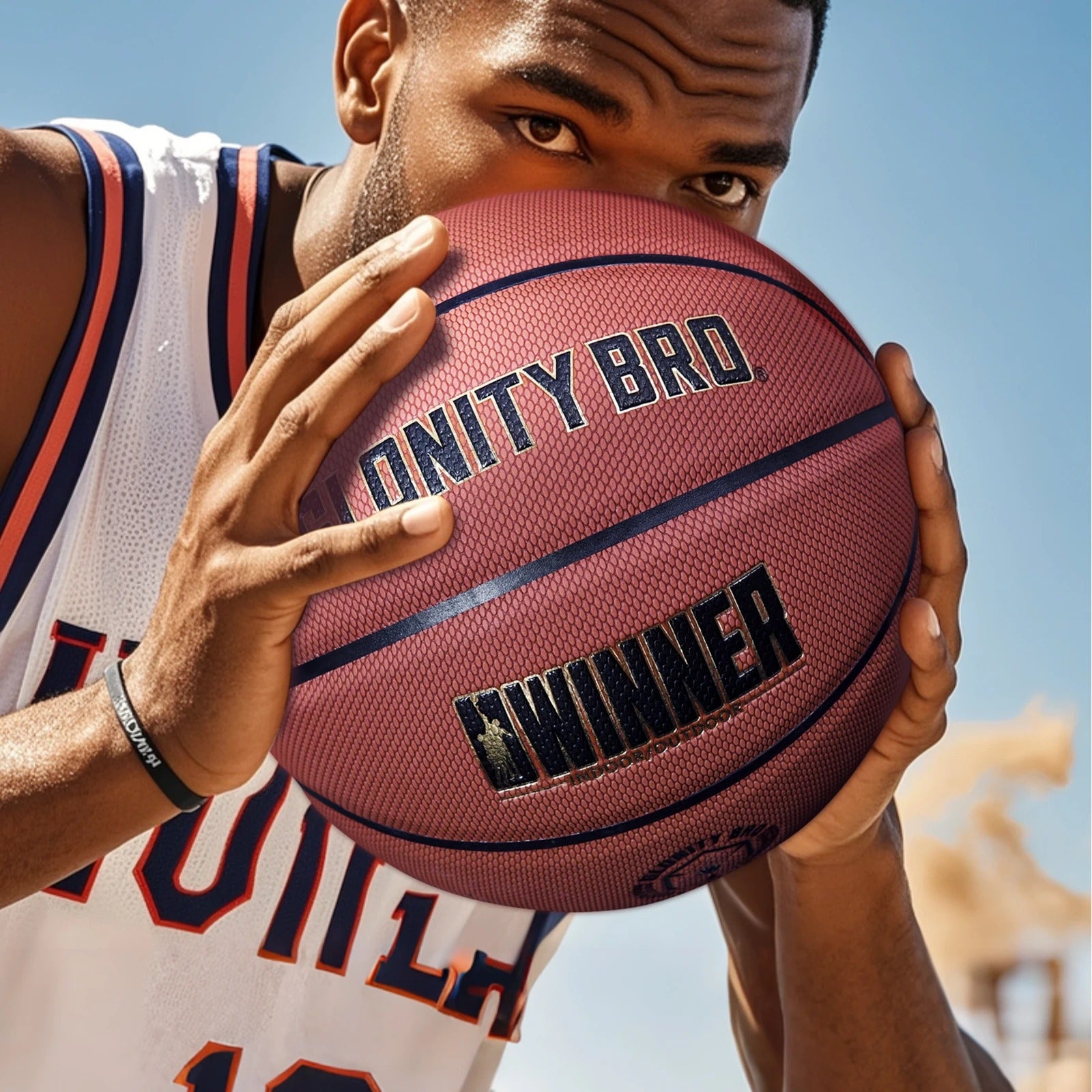 כדורסל אימון מקצועי שחור-זהב 🖤💛גודל 5, 6