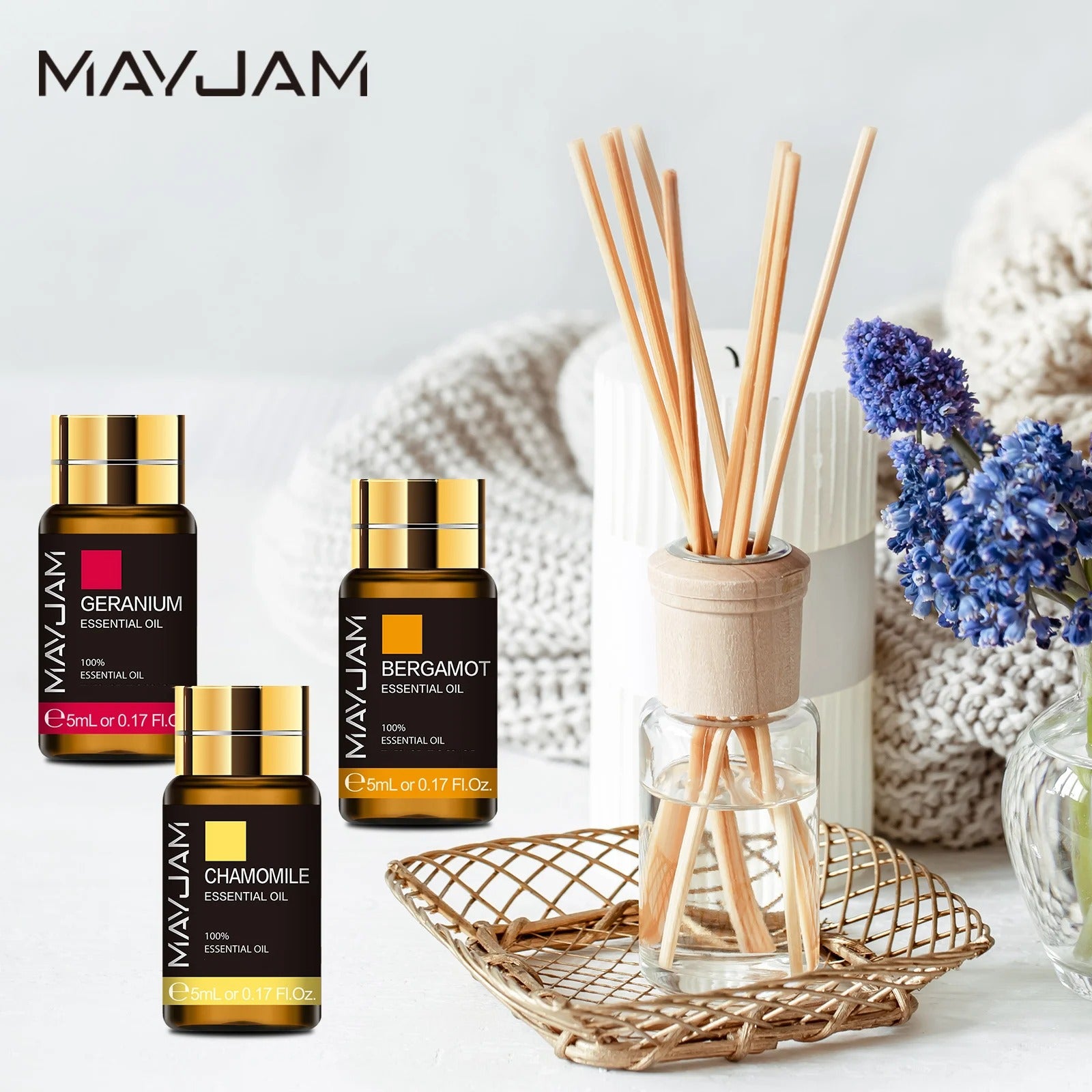 מארז 20 שמנים אתריים חוויה ארומטית יוקרתית ✨