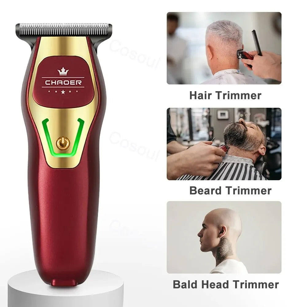 ✂️ מיני מכונת תספורת נטענת לגברים, ילדים וזקן