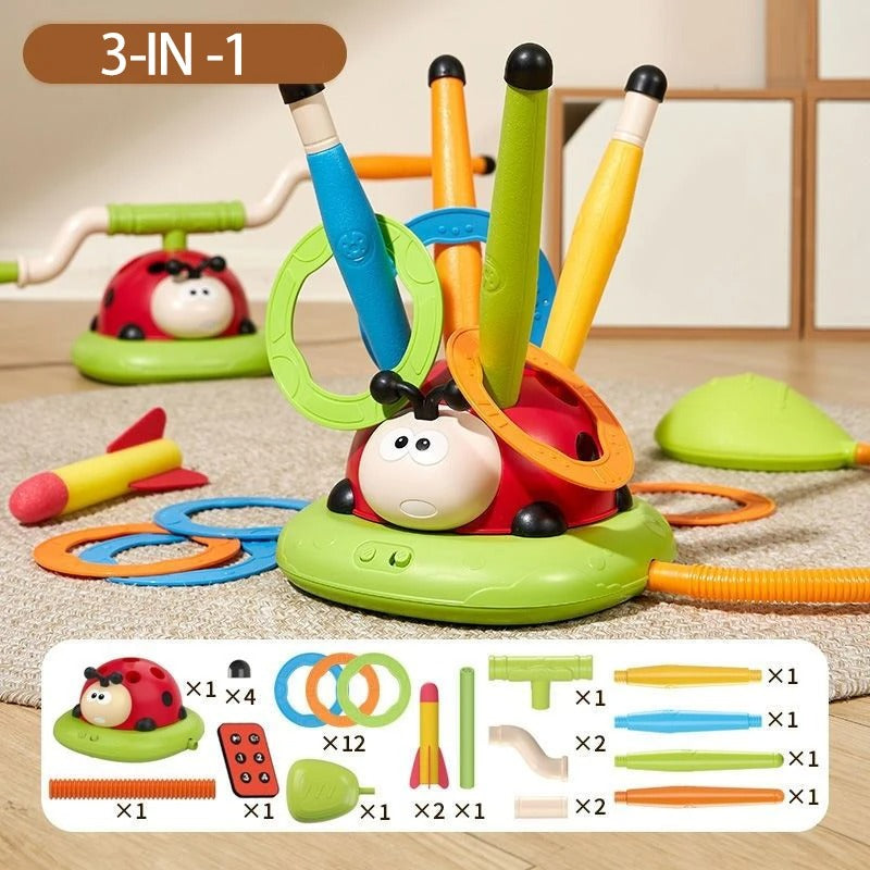 צעצוע החיפושית הרב-תכליתי 4 משחקים ב 1  להורים שרוצים להוציא את הילדים מהמסכים