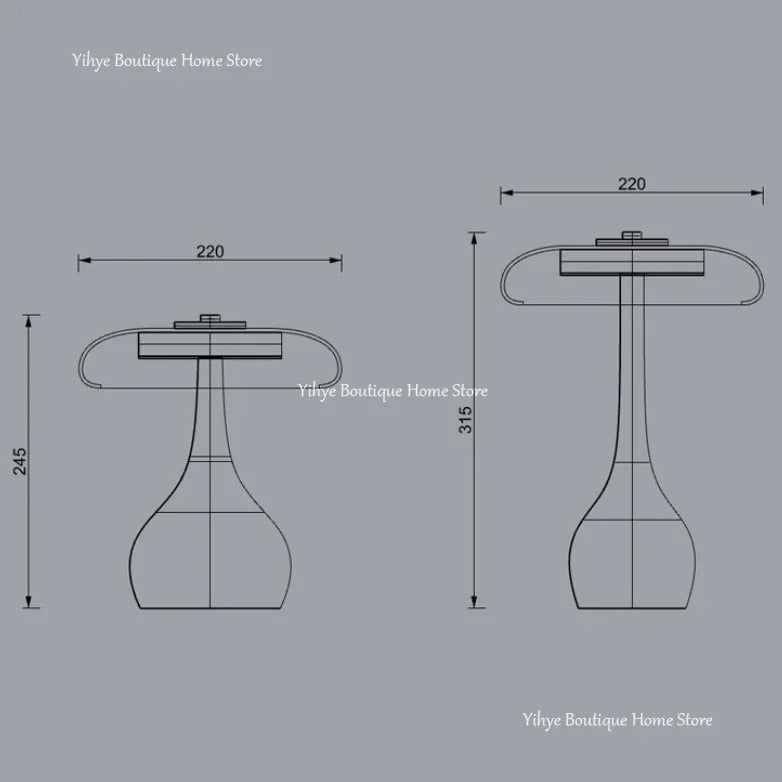 מנורת שולחן יפנית רטרו מעץ מלא וזכוכית בסיס עץ אגוז ונחושת מנורה דקורטיבית לסלון ולחדר שינה