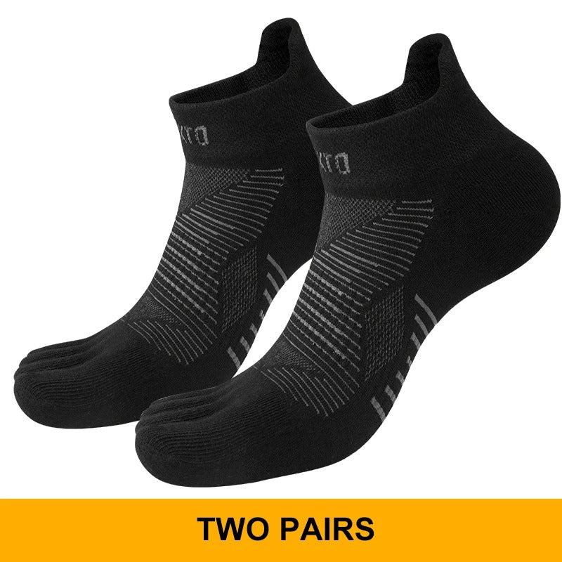 זוג גרבי פרימיום 5 אצבעות לנוחות מקסימלית גברים נשים