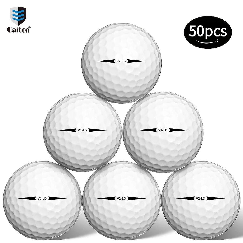 חמישים כדורי⛳️גולף 2 שכבות לאימונים וטורנירים