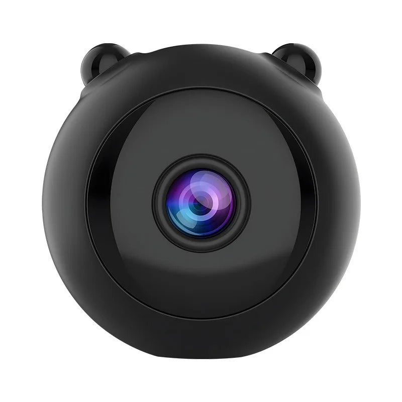 מצלמת בית מיני אלחוטית שלט מרחוק ראיית לילה, ללא צורך בשקע Lenovo WiFi HD