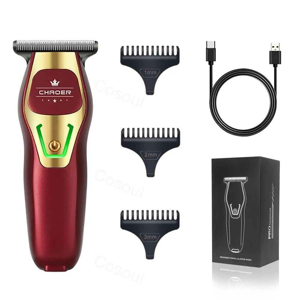 ✂️ מיני מכונת תספורת נטענת לגברים, ילדים וזקן