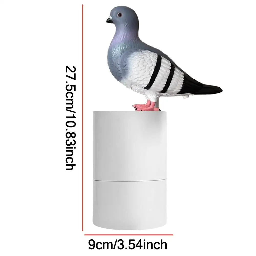 🧼 דיספנסר סבון אוטומטי מעוצב נשר \ יונה שדרוג היגייני וסטייל לחדר הרחצה