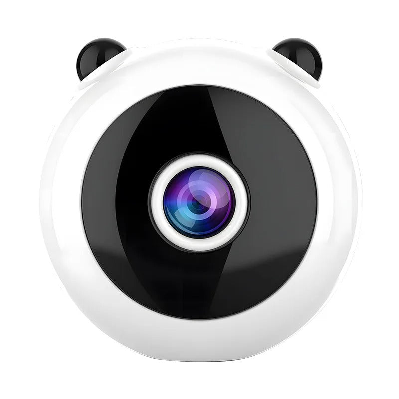 מצלמת בית מיני אלחוטית שלט מרחוק ראיית לילה, ללא צורך בשקע Lenovo WiFi HD