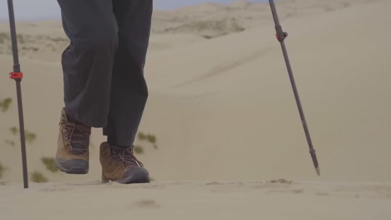 סט זוג מקלות טיולים מסיבי פחמן  קל, מתקפל וטלקסופי