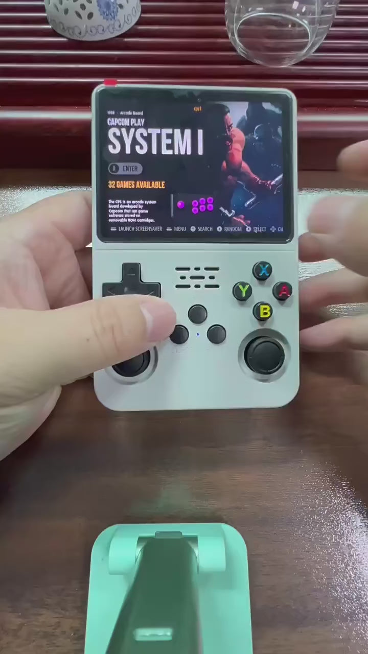 קונסולת משחקים רטרו ניידת אלפי משחקי נוסטלגיה בכף ידך