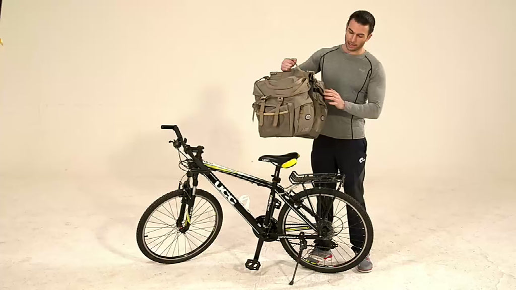 תיק אוכף פרימיום לאופניים🚴ולאופנוע🏍️עמיד למים עם כיסוי גשם