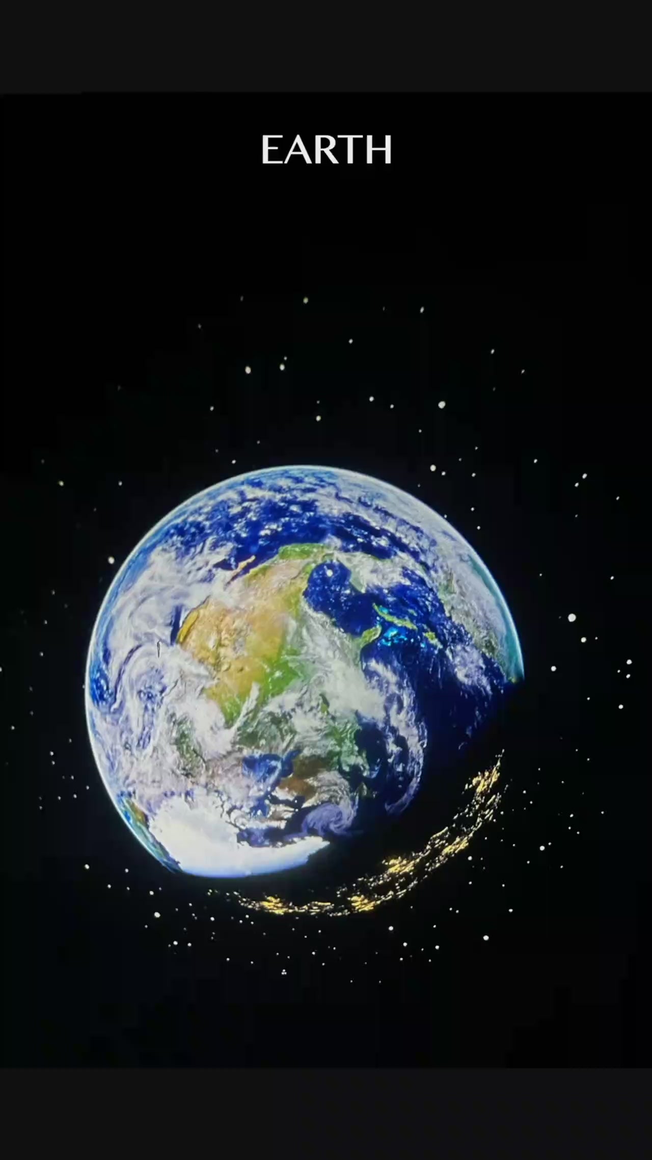 מקרן גלקסיה כולל 8 שקפים שונים: כדור הארץ, חמה, שבתאי, יופיטר, מרקורי, מאדים, ונוס ואורנוס.