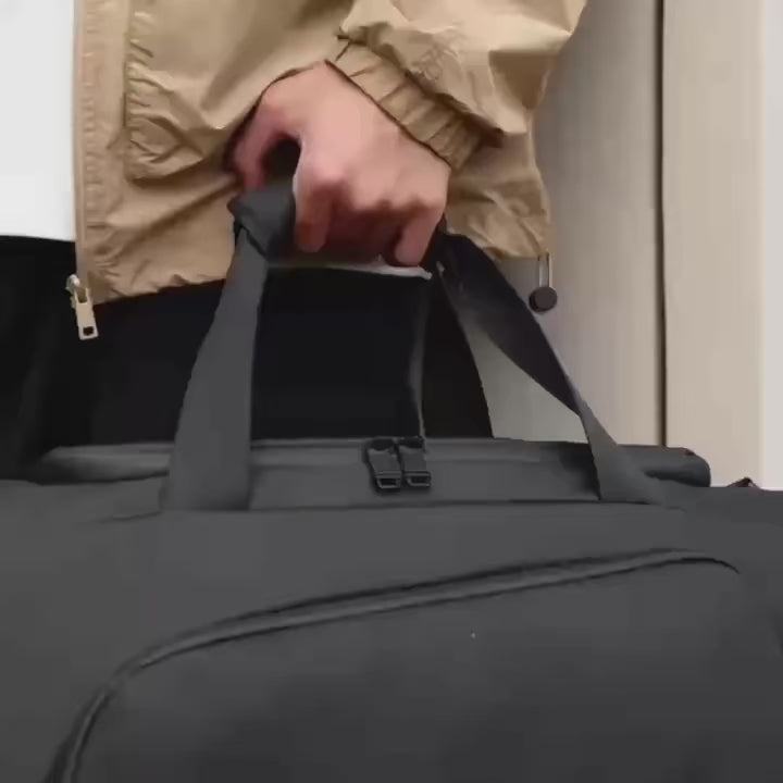 🖤⚡ תיק עסקים מודרני – עיצוב פרימיום, ארגון מושלם ותא נעליים ייעודי