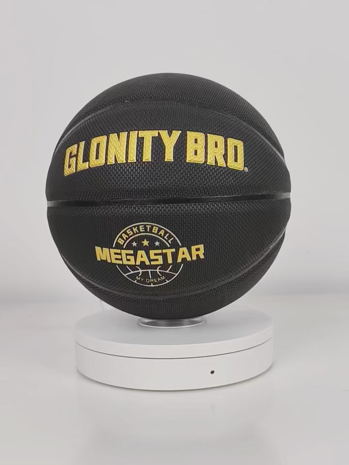 כדורסל אימון מקצועי שחור-זהב 🖤💛גודל 5, 6