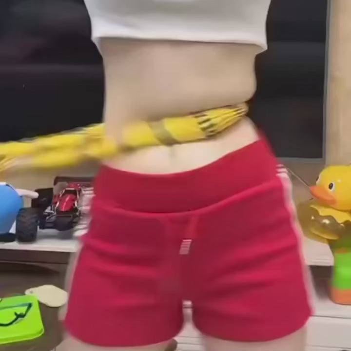 🔥 חישוק כושר מרופד – אימון קל ויעיל לירידה במשקל
